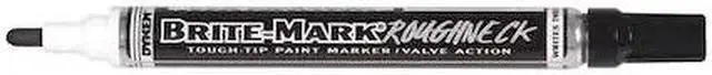 Main image of DYKEM 84202 Paint Marker, Medium Tip, Black Color Family, Paint