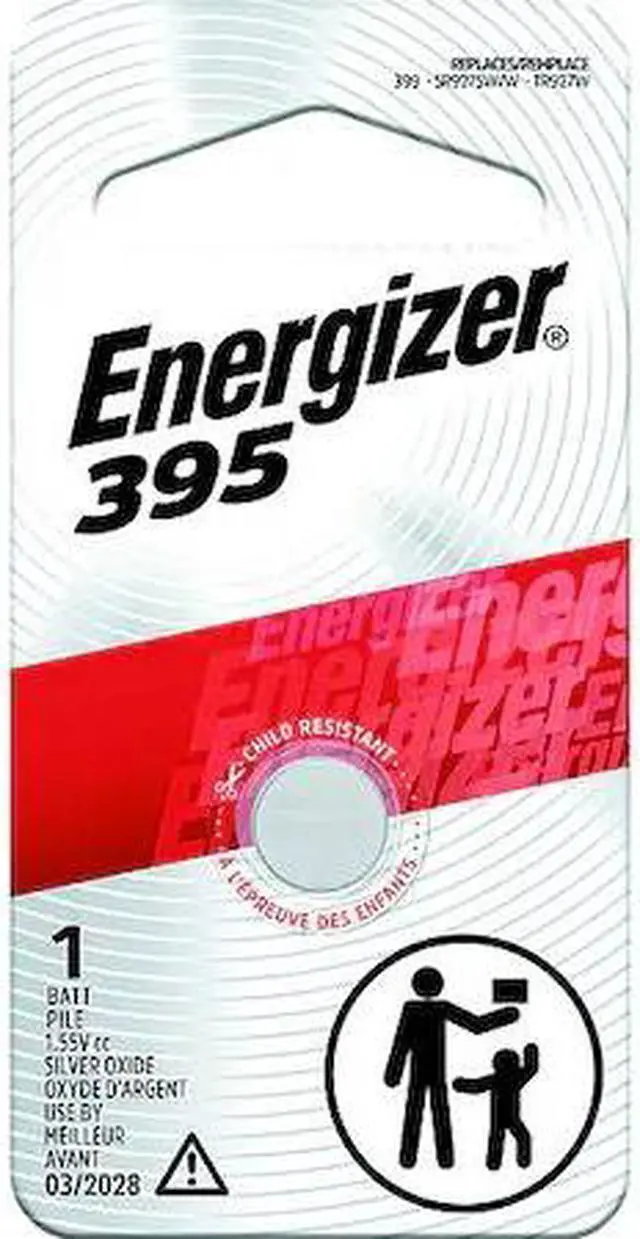 Alt view image 3 of 13 - ENERGIZER 395BPZ Coin Cell,395,1.5V