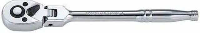 Main image of WESTWARD 440G10 1/4" Drive 72 Geared Teeth Pear Head Style Hand Ratchet, 7-1/4"