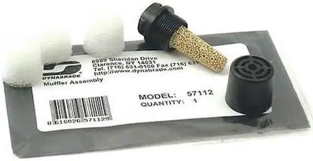 Alt view image 5 of 8 - DYNABRADE 57112 Muffler Assembly