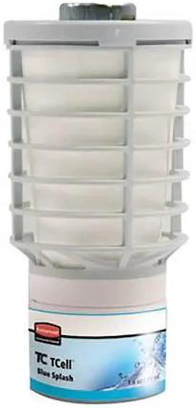 Alt view image 2 of 4 - RUBBERMAID FG402112 Oil Air Freshener Refill,Blue Splash,PK6