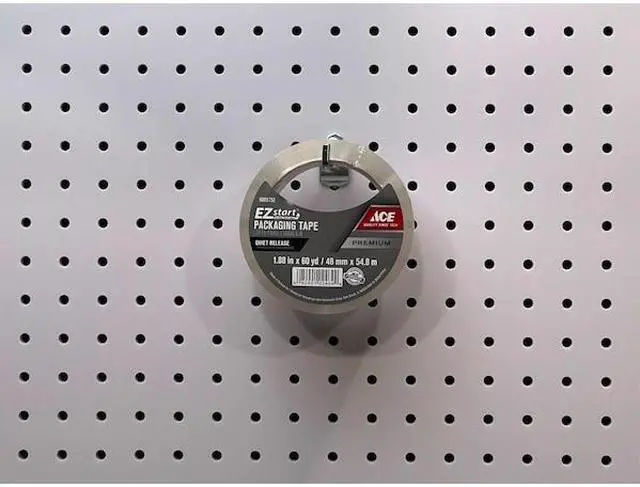 Alt view image 5 of 8 - Triton Products 71319 2.75 In. Single Rod 90 Degree Bend .19 In. Dia. Zinc Plated Steel Pegboard Hook for DuraBoard  10 Pack