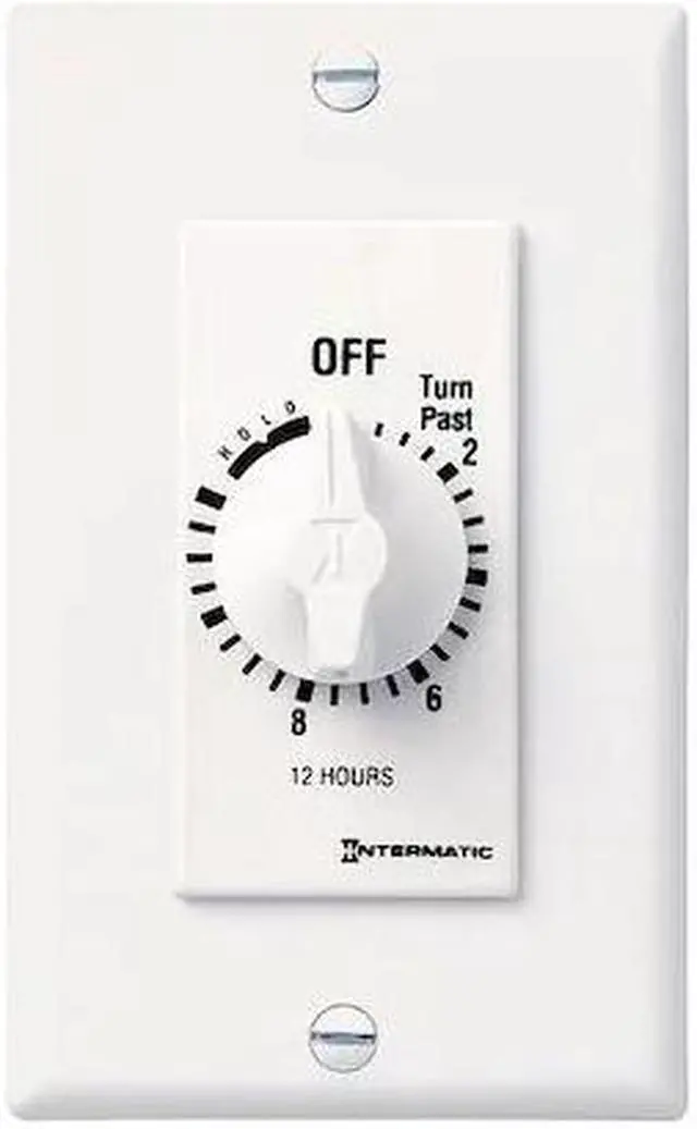 Alt view image 3 of 3 - Intermatic Timer,Spring Wound,12 Hr,Hold Feature HAWA FD12HHW