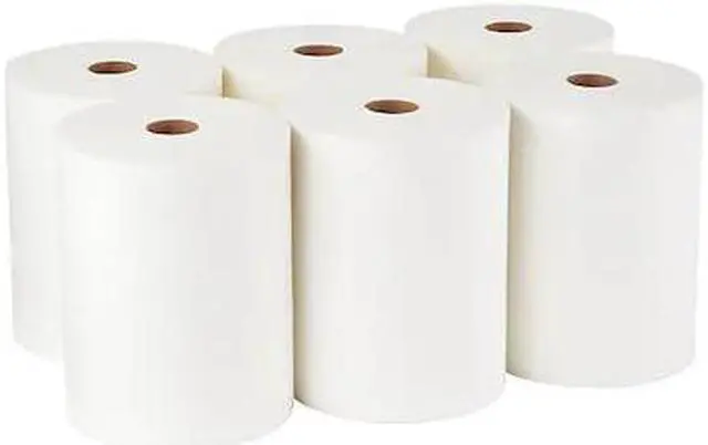 Main image of GEORGIA-PACIFIC 29516 Shop Towel Roll Airlaid 10" x 220 ft., White, 6PK