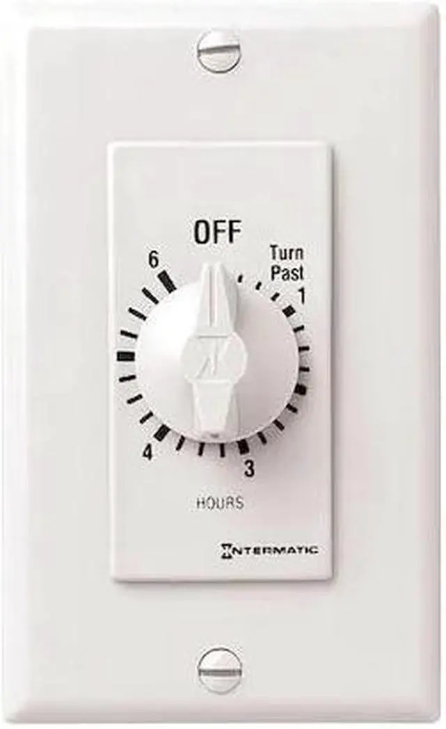 Alt view image 2 of 2 - Intermatic Timer,Spring Wound,6 Hr,SPST  FD6HW