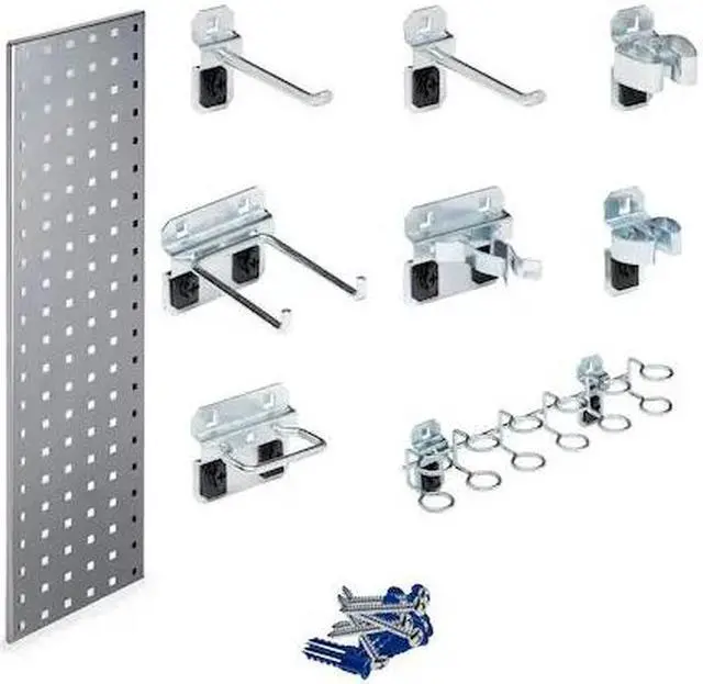 Alt view image 3 of 6 - Locboard Pgbrd Strip Kit,35 lb,9 x32 x1/2 in  LBS31T-SLV