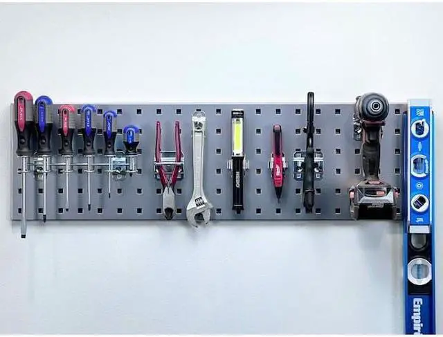 Alt view image 5 of 6 - Locboard Pgbrd Strip Kit,35 lb,9 x32 x1/2 in  LBS31T-SLV