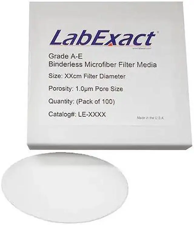 Main image of LABEXACT 12K877 Filter Membrane,Pore 1.0um,4.25cm,PK100