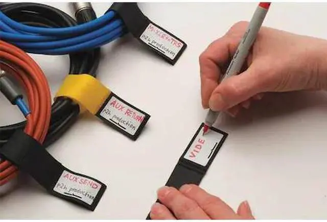 Main image of RIP-TIE H-09-010-BU-WO Cable Tie Strap, 9 in L, 2.30 in Max Bundle Dia., Blue,