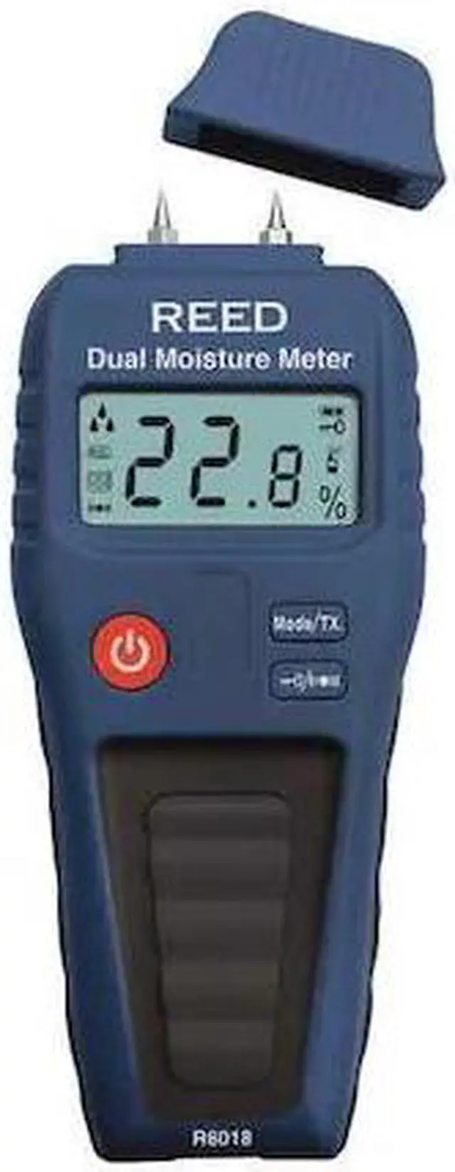 Alt view image 2 of 3 - Reed Instruments REED Dual Moisture Meter Pin/Pinless (R6018)