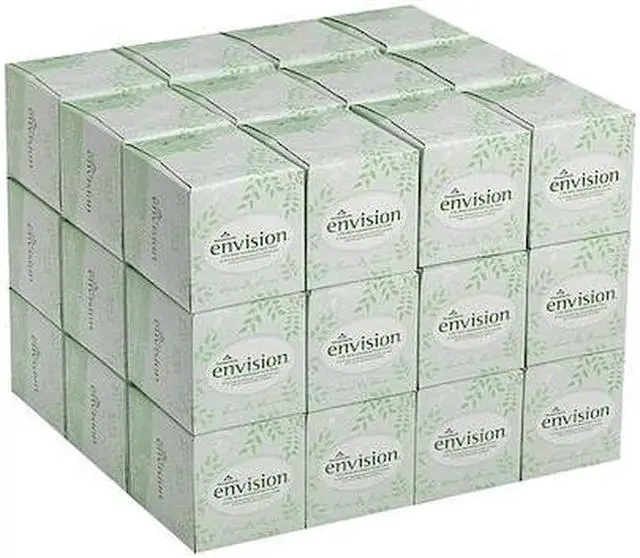Alt view image 3 of 7 - GEORGIA-PACIFIC 47510 Envision 2 Ply Facial Tissue, 85 Sheets, 36 PK