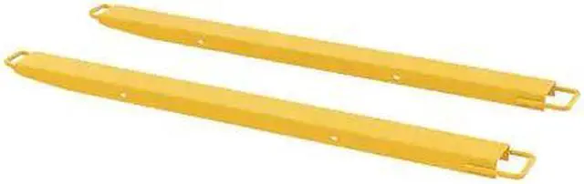 Main image of VESTIL FE-HS-4-63 Fork Extension,Yellow,4,000 lb,4" W