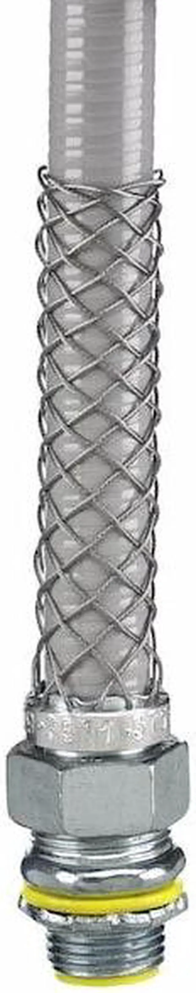 Alt view image 3 of 3 - HUBBELL WIRING DEVICE-KELLEMS 74093522 Liquid Tight Grip,Straight,3 In.