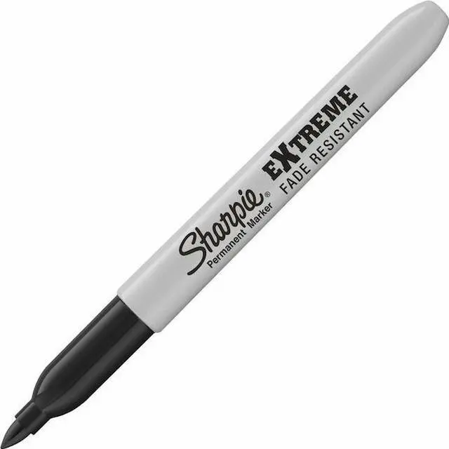 Alt view image 3 of 6 - SHARPIE 1927432 Permanent Marker, Fine Tip Black PK12