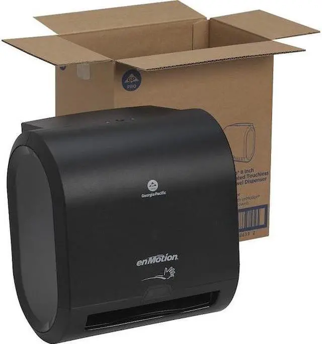 Alt view image 3 of 7 - GEORGIA-PACIFIC 59498A enMotion 8 in Automated Touchless Paper Towel Dispenser,