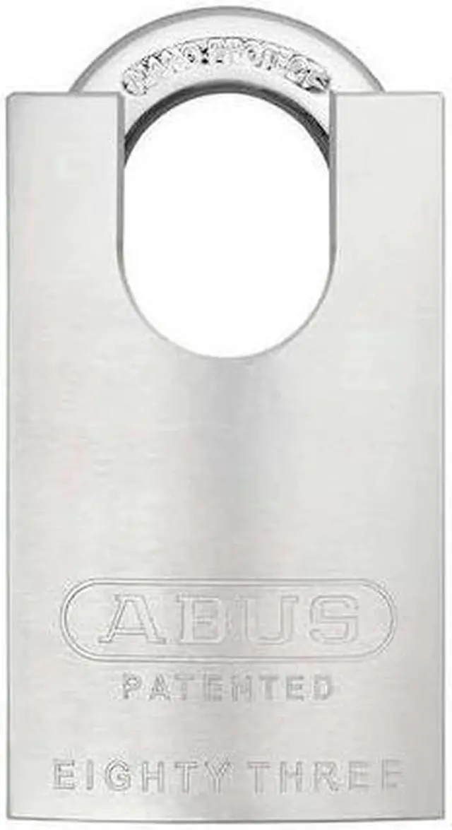 Main image of ABUS 83/50 RK KA-200 Padlock, Keyed Alike, Standard Shackle, Square Brass Body,