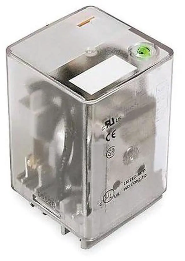 Alt view image 2 of 2 - DAYTON 1EJD7 Plug-In, General Purpose Relay, Square, 10 A, 11