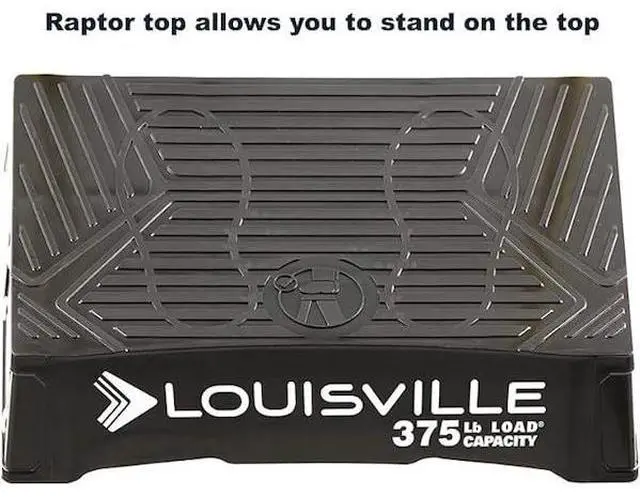 Alt view image 6 of 8 - LOUISVILLE FY8003 3 Steps, Fiberglass Step Stand, 375 lb. Load Capacity,