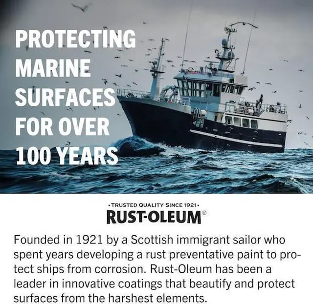 Alt view image 5 of 7 - RUST-OLEUM 207009 Marine Coatings Anti-Slip Additive, Clear, Half Pint