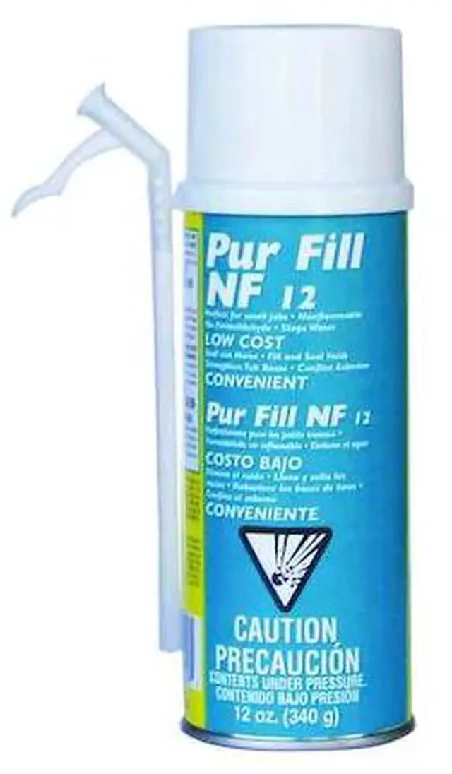 Alt view image 2 of 2 - Todol Straw Foam Sealant,12 oz.,Yellow  NF12