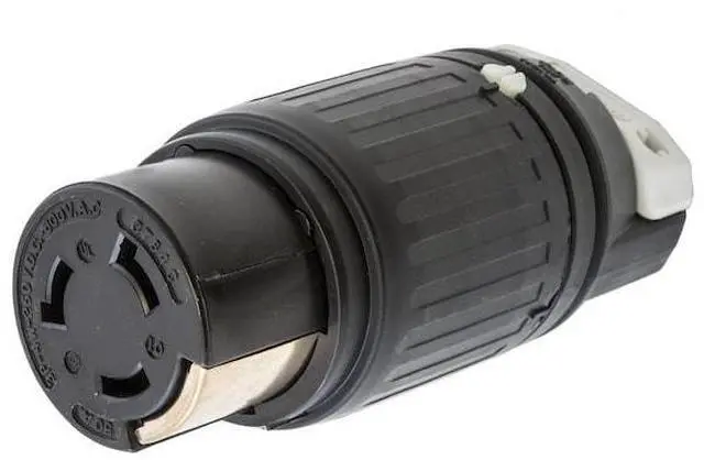 Alt view image 4 of 4 - HUBBELL WIRING DEVICE-KELLEMS HBL3764C Locking Connector, Non-NEMA, 50 A, 250V