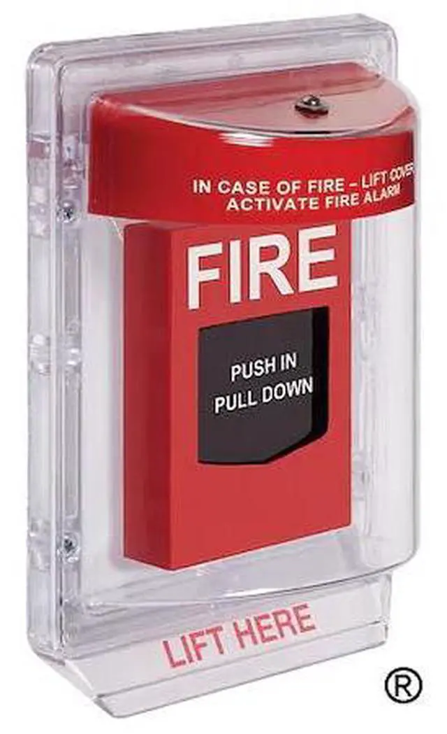 Alt view image 2 of 10 - Pull Station Cover, Horn, H 10-13/64 In