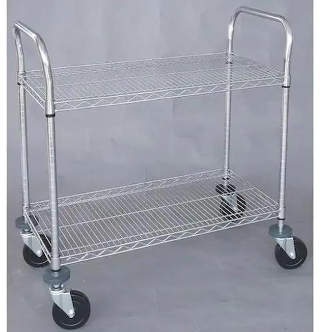 Main image of ZORO SELECT 1ECJ3 Wire High Cart,Heavy Duty,18x48x39 In