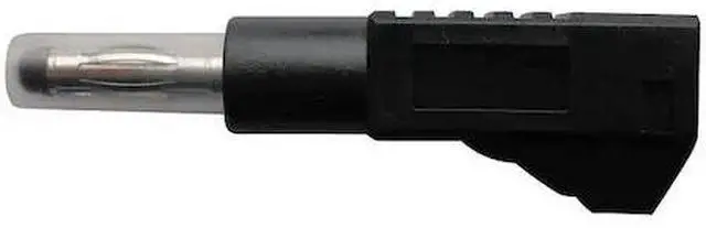 Main image of ZORO SELECT 5TWY6 Banana Plug,1500VAC,Black