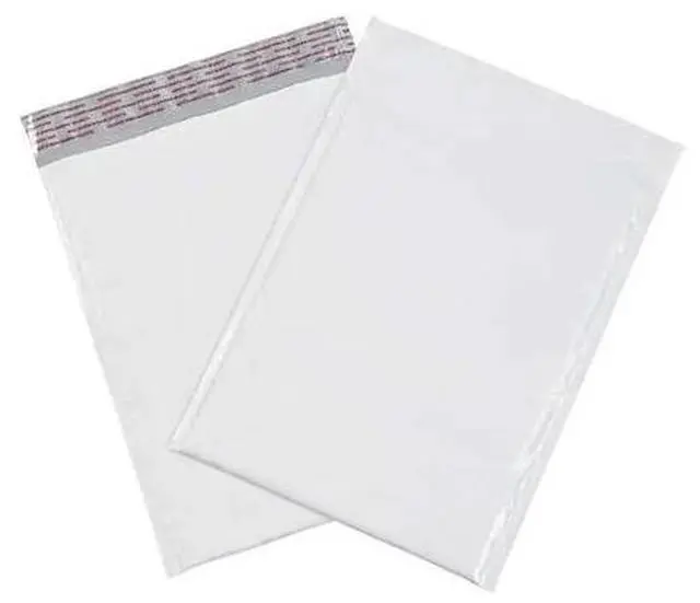 Main image of ZORO SELECT B833 Bubble Lined Poly Mailers,8 1/2"x12",White,PK100