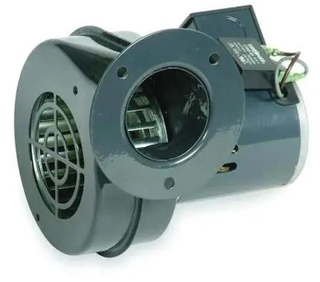Alt view image 2 of 2 - DAYTON 3FRE9 Round OEM Blower, 3100 RPM, 1 Phase, Direct, Rolled Steel