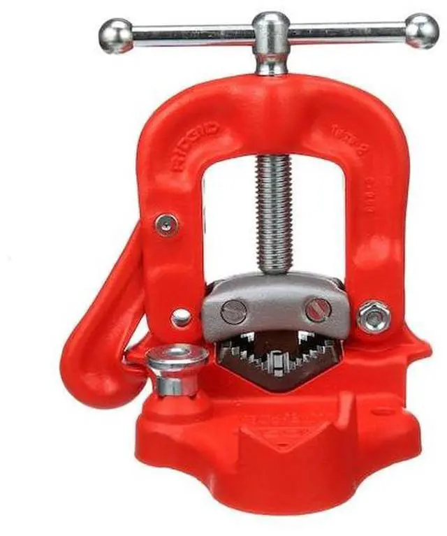 Alt view image 4 of 7 - RIDGID 40090 Bench Yoke Vise,1/8-3 In. Cap,12-1/2 H