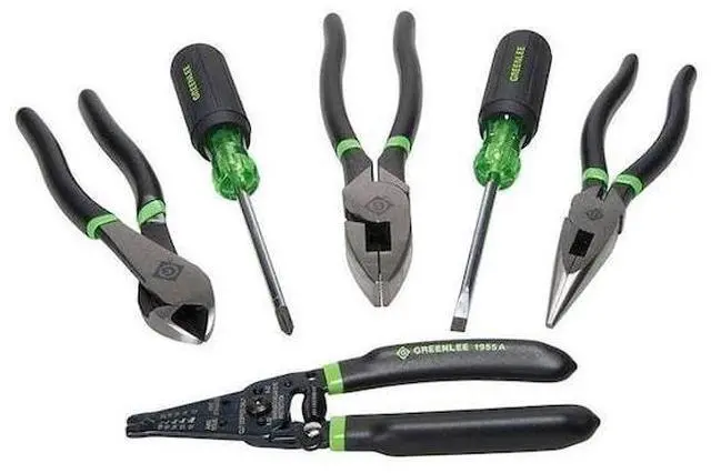 Alt view image 8 of 8 - GREENLEE 0159-36 General Hand Tool Kit,No. of Pcs. 6