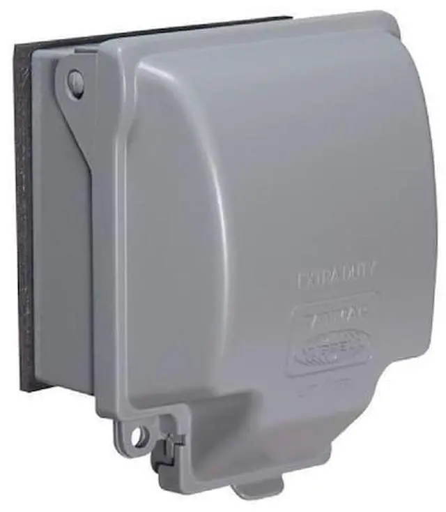 Alt view image 5 of 5 - TAYMAC MX6200 2 Gangs -Gang Vertical Weatherproof Cover, ,Aluminum