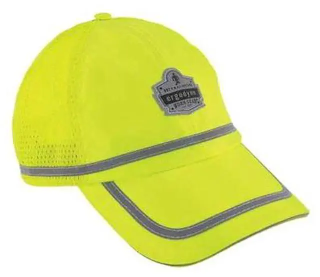 Alt view image 2 of 6 - Baseball Hat, Hi-Vis Lime, Universal