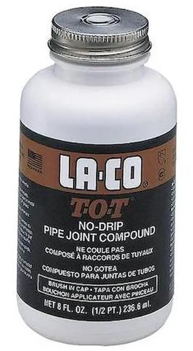 Main image of MARKAL 12219 Pipe Thread Sealant 8 fl oz, Brush-Top Can, T-O-T, Gray, Paste