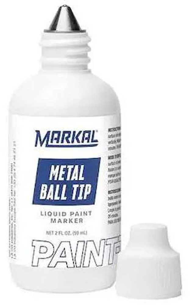 Alt view image 3 of 4 - MARKAL 84625 Ball Paint Marker, Blue
