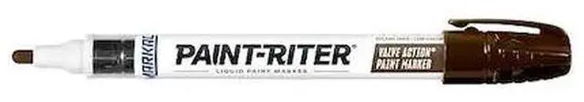 Alt view image 2 of 3 - MARKAL 96809 Paint Marker, Medium Tip, Brown Color Family, Paint