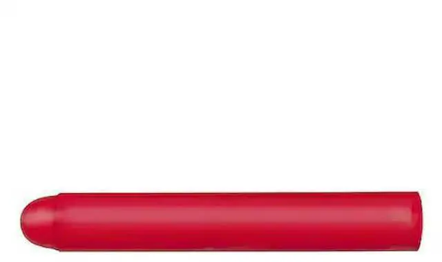 Main image of MARKAL 82237 Lumber Crayon, Large Tip, Watermelon Red Color Family, Clay, 12 PK
