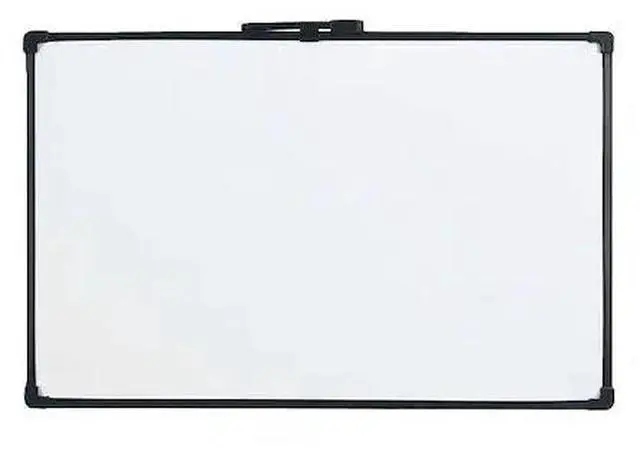 Main image of ZORO SELECT UVVM1117 Dry Erase Board, Melamine, 11 in, 17 in, Vinyl Frame,