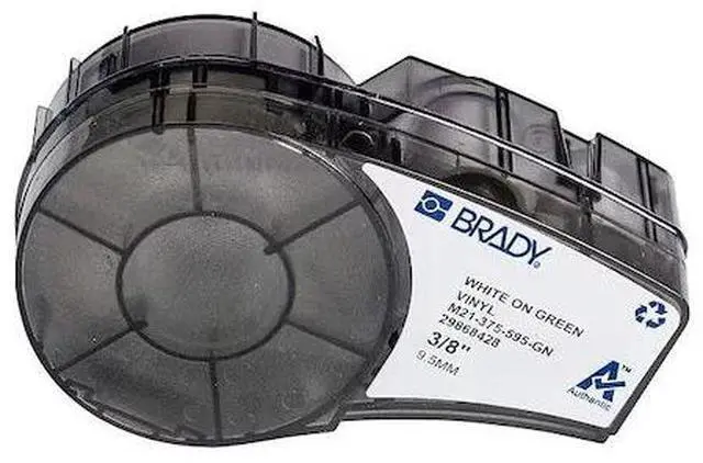 Main image of BRADY M21-375-595-GN Label Tape Cartridge, White/Green, Labels/Roll: Continuous