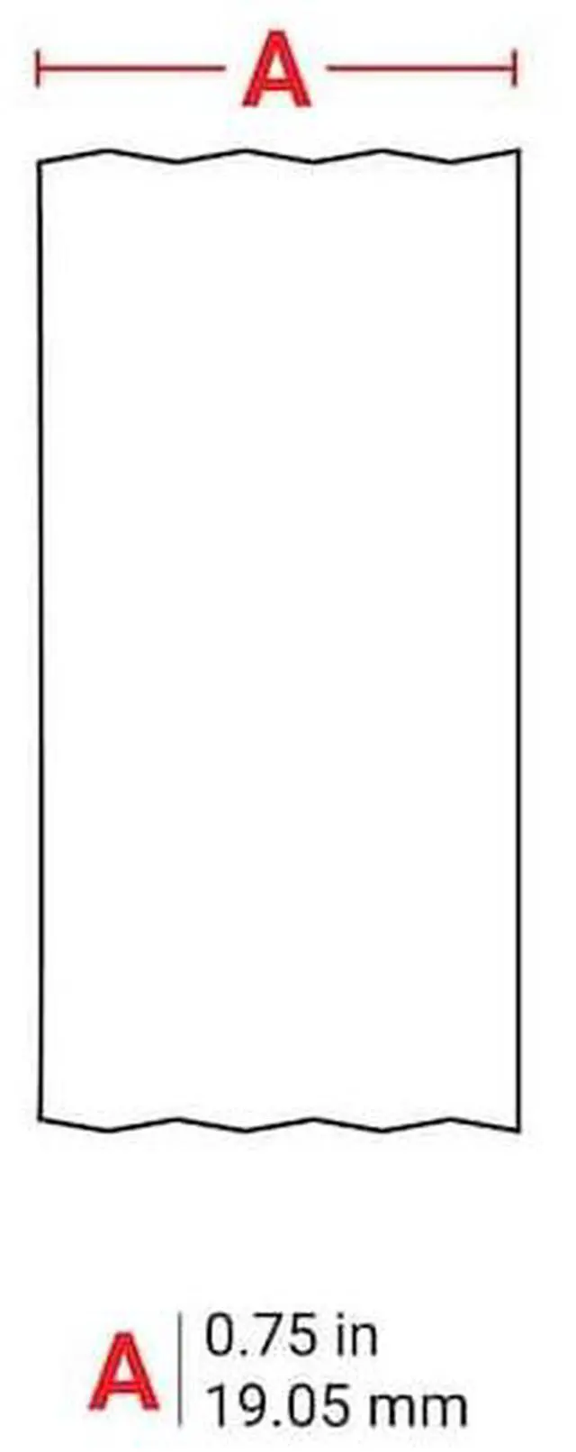 Alt view image 9 of 10 - BRADY M21-750-595-WT Label Tape Cartridge, Black/White, Labels/Roll: Continuous