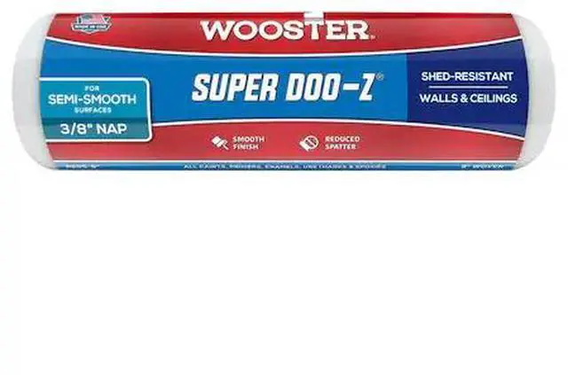 Alt view image 3 of 4 - Wooster Brush 9in. X .38in. Super Doo-Z Paint Rollers  R205-9