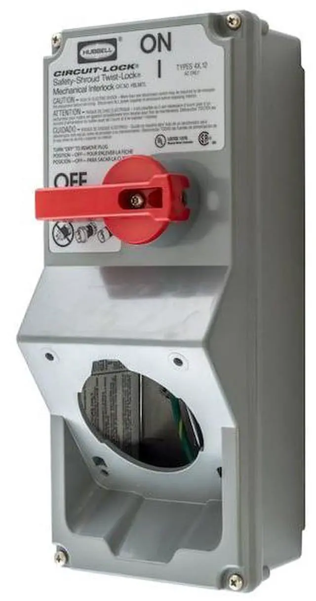 Alt view image 8 of 12 - HUBBELL WIRING DEVICE-KELLEMS HBLMITL Nonfusible Disconnect Switch, Heavy Duty,