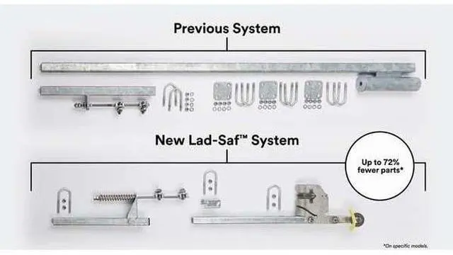 Alt view image 2 of 3 - 3M 6118090 Lad-Saf Cable Vertical Safety System, 90 ft Length, 310 lb Weight
