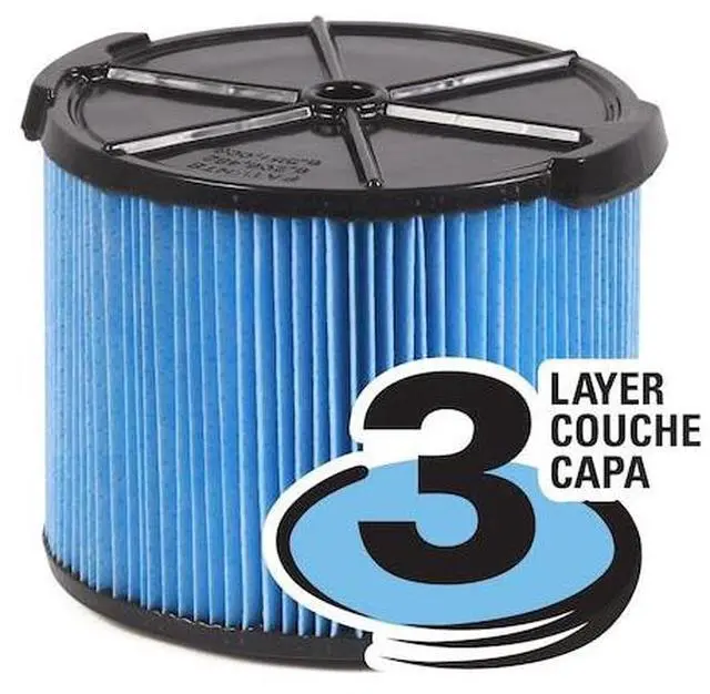 Alt view image 3 of 5 - RIDGID 26643 Filter,3-Ply,Paper,Non-reusable