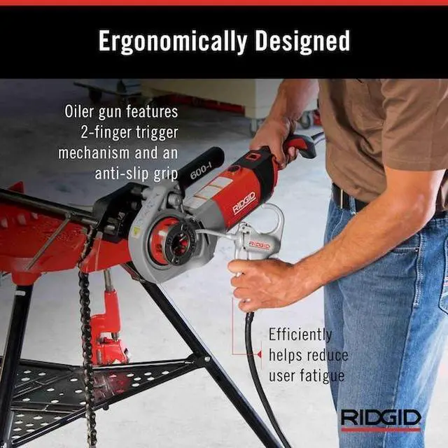 Alt view image 9 of 11 - Ridgid 10883 Handheld Oiler with 1 Gal. Premium Thread Cutting Oil
