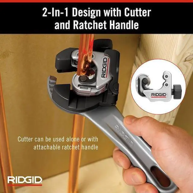 Alt view image 7 of 8 - RIDGID 32573 Tubing Cutter,Copper, Brass, Aluminum