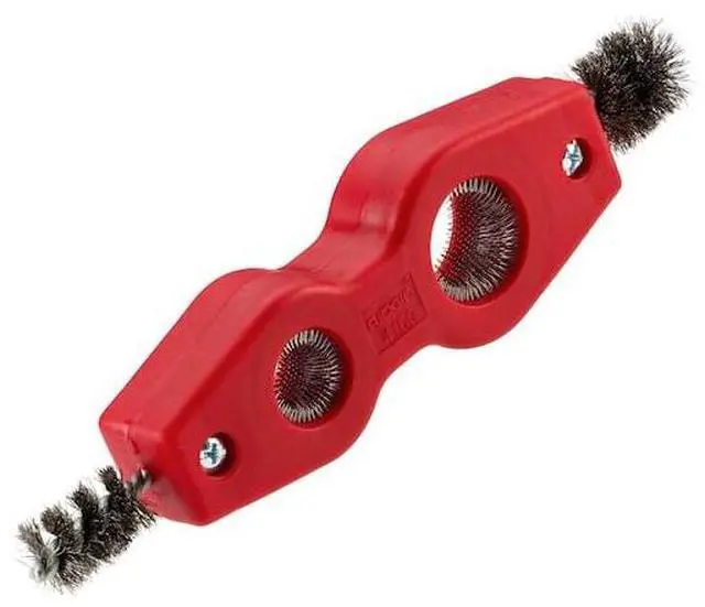Alt view image 5 of 7 - RIDGID 34142 Fitting Brush, 7 1/2 in L Handle, 1-1/4 in L Brush, Silver,