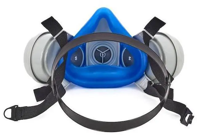Alt view image 4 of 7 - MSA SAFETY 815692 Half Mask Respirator, Advantage 200 LS Series, Bayonet,
