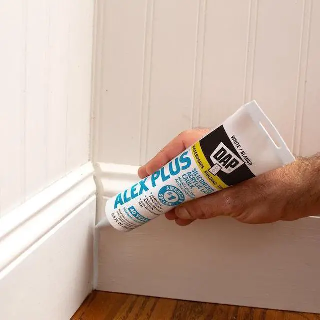 Alt view image 7 of 11 - Dap 18128 Alex Plus Acrylic Latex Caulk Plus Silicone 5.5-Ounce